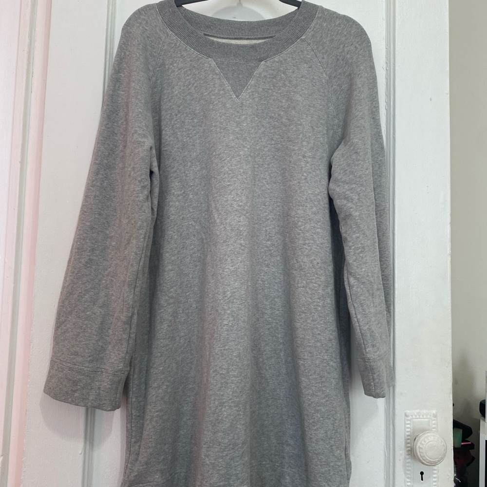NWT So soft and comfy Madewell Sweatshirt Dress!